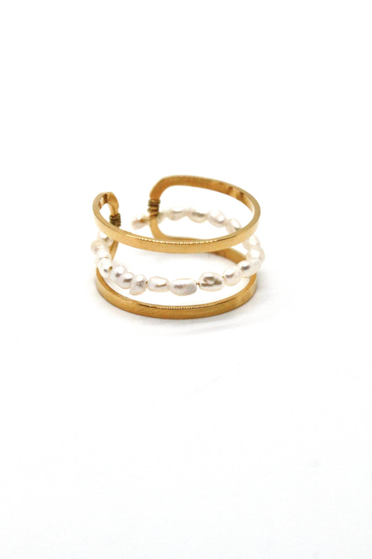Fresh Water Pearl Band Ring